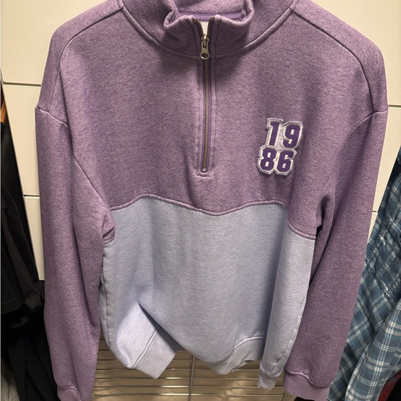Original Use Other - 1986 Purple Quarter-Zip Sweatshirt